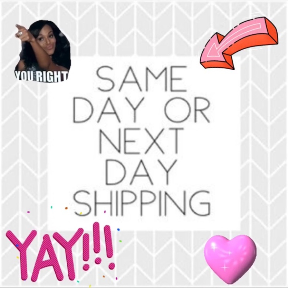 SAME OR NEXT DAY SHIPPING GUARANTEED!!!